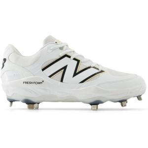imageNew Balance Mens Fresh Foam X 3000 V7 Baseball Shoe WhiteBlack 125 W