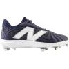 imageNew Balance Mens FuelCell 4040V7 Low Metal Baseball Cleat NavyWhite Wide 15