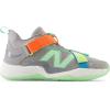 imageNew Balance Unisex FuelCell Lindor 2 PreGame Baseball Shoe Team Away GreyElectric JadeNeon Dragonfly 125 US Men