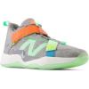 imageNew Balance Unisex FuelCell Lindor 2 PreGame Baseball Shoe Team Away GreyElectric JadeNeon Dragonfly 125 US Men