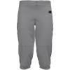 imageNew Balance Mens Adversary 20 Piped Knicker Baseball Pants GreyBlack S