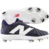 imageNew Balance Mens FuelCell 4040V7 Low Metal Baseball Cleat NavyWhite Wide 15