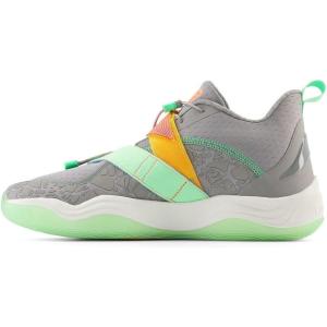 imageNew Balance Unisex FuelCell Lindor 2 PreGame Baseball Shoe Team Away GreyElectric JadeNeon Dragonfly 125 US Men