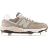 imageNew Balance Womens Fresh Foam 574 Low Metal Softball Cleat Grey Medium 75