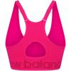 imageNew Balance Womens Seamless Cami Sports Bra Adjustable Straps Keyhole Breathability Workout Running BrasAlpha Pink