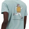 image:imageNew Balance Mens Sport Essentials Barrel Runner TShirtSalt Marsh