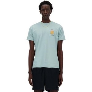 image:imageNew Balance Mens Sport Essentials Barrel Runner TShirtSalt Marsh