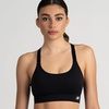 image:imageNew Balance 3 Pack Seamless Sports Bras for Women Cami Keyhole Breathability Gym Sports Bra Yoga Workout SetBlackBlackBlack