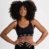 image:imageNew Balance 3 Pack Seamless Sports Bras for Women Cami Keyhole Breathability Gym Sports Bra Yoga Workout SetBlackBlackBlack