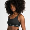 image:imageNew Balance 3 Pack Seamless Sports Bras for Women Cami Keyhole Breathability Gym Sports Bra Yoga Workout SetBlackBluePurple