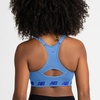 image:imageNew Balance 3 Pack Seamless Sports Bras for Women Cami Keyhole Breathability Gym Sports Bra Yoga Workout SetBlackBluePurple