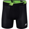 image:imageNew Balance Mens Mesh Jersey Performance Wicking No Fly Boxer Briefs Underwear 4 PackBlackstSteelPigmentrgBlackrg