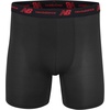 image:imageNew Balance Mens Mesh Jersey Performance Wicking No Fly Boxer Briefs Underwear 4 PackNavyBlackTeam RedNavy