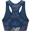 image:imageNew Balance Womens New Balance Seamless Sports BraCamo Vintage Indigo