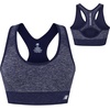 image:imageNew Balance Womens New Balance Seamless Sports BraLight Blue