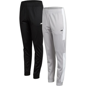 image:imageNew Balance Boys Sweatpants  2 Pack Active Performance Tricot Boys Joggers with Elastic Waistband  Athletic Pants for KidsBlackRaincloud