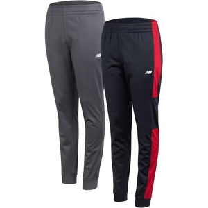 image:imageNew Balance Boys Sweatpants  2 Pack Active Performance Tricot Boys Joggers with Elastic Waistband  Athletic Pants for KidsLeadEclipse