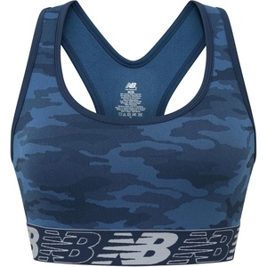 image:imageNew Balance Womens New Balance Seamless Sports BraCamo Vintage Indigo