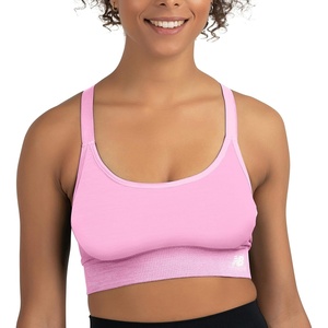 image:imageNew Balance Womens New Balance Seamless Sports BraPeony Glow
