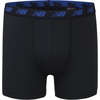 image:imageNew Balance Boys 35 Underwear Performance Boxer Briefs 4 PackBlackTeam RoyalWhiteMagnet Print
