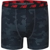 image:imageNew Balance Boys 35 Underwear Performance Boxer Briefs 4 PackMagnet PrintTeam RedBlackTeam Red Print