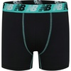 image:imageNew Balance Boys 35 Underwear Performance Boxer Briefs 4 PackMidnight VioletIceAiry TealBlack