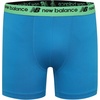 image:imageNew Balance Boys 35 Underwear Performance Boxer Briefs 4 PackSpice Blue ElectricIceSpice BlueBlack