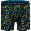 image:imageNew Balance Boys 35 Underwear Performance Boxer Briefs 4 PackSpice Blue ElectricIceSpice BlueBlack