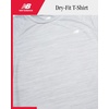 image:imageNew Balance Boys Athletic Shirts  Short Sleeve Crewneck Boys Shirts Active Performance Dri Fit Shirts for KidsRaincloud Space Dye