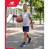image:imageNew Balance Boys Shirts  Short Sleeve Cotton Graphic Tee Shirts for Teens  Youth Kids Boys Athletic ShirtsAthletic Grey