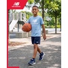 image:imageNew Balance Boys Shirts  Short Sleeve Cotton Graphic Tee Shirts for Teens  Youth Kids Boys Athletic ShirtsElectric Sky