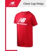 image:imageNew Balance Boys Shirts  Short Sleeve Cotton Graphic Tee Shirts for Teens  Youth Kids Boys Athletic ShirtsOld Team Red