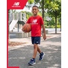 image:imageNew Balance Boys Shirts  Short Sleeve Cotton Graphic Tee Shirts for Teens  Youth Kids Boys Athletic ShirtsTeam Red