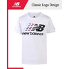 image:imageNew Balance Boys Shirts  Short Sleeve Cotton Graphic Tee Shirts for Teens  Youth Kids Boys Athletic ShirtsWhite Multi