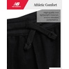image:imageNew Balance Boys Sweatpants  Active Performance Tricot Boys Joggers with Inner Drawstring Waist  Athletic Pants for KidsBlack White