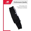 image:imageNew Balance Boys Sweatpants  Active Performance Tricot Boys Joggers with Inner Drawstring Waist  Athletic Pants for KidsBlack White