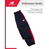 image:imageNew Balance Boys Sweatpants  Active Performance Tricot Boys Joggers with Inner Drawstring Waist  Athletic Pants for KidsNavy Red