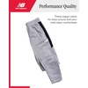 image:imageNew Balance Boys Sweatpants  Active Performance Tricot Boys Joggers with Inner Drawstring Waist  Athletic Pants for KidsRaincloud
