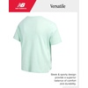 image:imageNew Balance Girls Shorts Set  2 Piece Active Performance Cute Ribbed Shirt and Shorts for Girls Summer Outfit SetCosmic Jade