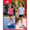 image:imageNew Balance Girls Shorts Set  3 Piece Athletic T Shirt Tank Top and Shorts for Girls Performance Summer Outfit for KidsPinkWhiteBlack