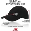 image:imageNew Balance High Pony Performance Hat  Moisture Wicking Reflective UltraLight Breathable Sports Cap Adult  One SizeLight Pink