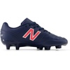 image:imageNew Balance Kids 442 Academy Fg V2 Soccer ShoeNb NavySilverEnergy Red