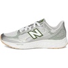 image:imageNew Balance Kids Fresh Foam Arishi Lux V1 LaceupRaincloudDark Silver MetallicAlpine Green
