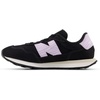 image:imageNew Balance Kids Kids 237 Bungee Lace SneakerBlackLilac Glo