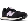 image:imageNew Balance Kids Kids 237 Bungee Lace SneakerBlackLilac Glo