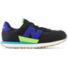 image:imageNew Balance Kids Kids 237 Bungee Lace SneakerBlackMarine BlueThirty Watt