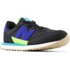 image:imageNew Balance Kids Kids 237 Bungee Lace SneakerBlackMarine BlueThirty Watt
