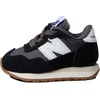 image:imageNew Balance Kids Kids 237 Bungee Lace SneakerBlackMoonbeam