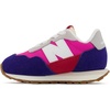 image:imageNew Balance Kids Kids 237 Bungee Lace SneakerBlueExuberant Pink