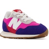 image:imageNew Balance Kids Kids 237 Bungee Lace SneakerBlueExuberant Pink